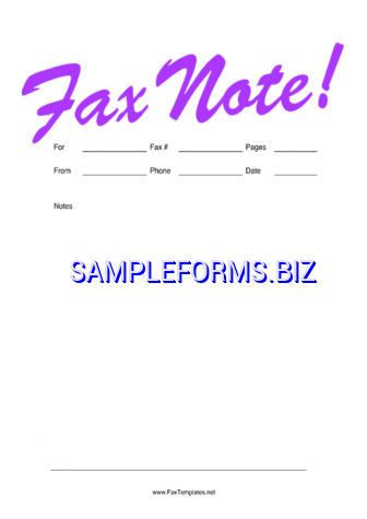 Personal Fax Cover Sheet 2 doc pdf free